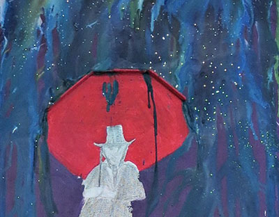 Man with an Umbrella